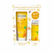 Weleda pack champu y gel de ducha calend + crema pañal