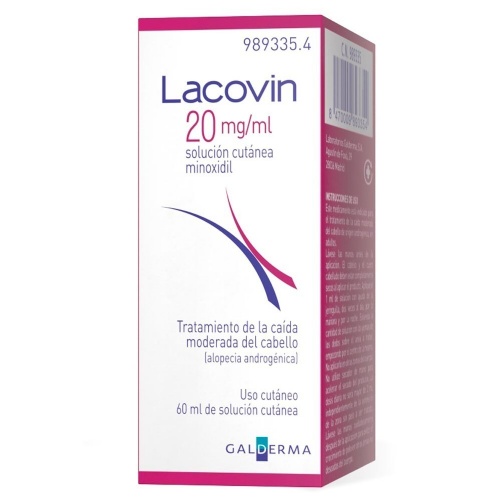 LACOVIN 20 mg/ml SOLUCIÓN CUTÁNEA , 1 frasco de 60 ml