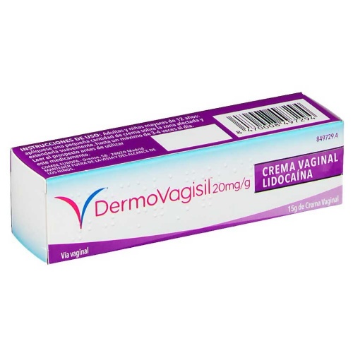 DERMOVAGISIL 20mg/g CREMA VAGINAL , 1 tubo de 15 g