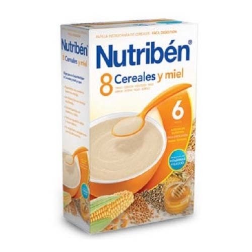 Nutriben 8 cereales y miel (600 g)