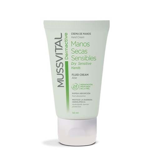 Mussvital dermactive crema de manos secas sensib (50 ml)