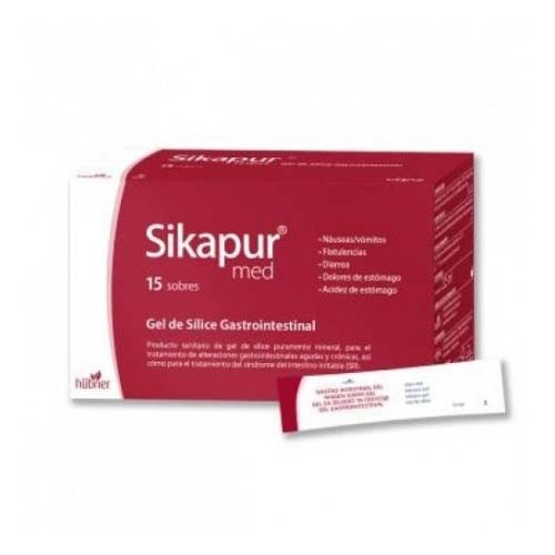 Sikapur med gel de silice gastroinstestinal (15 sobres)