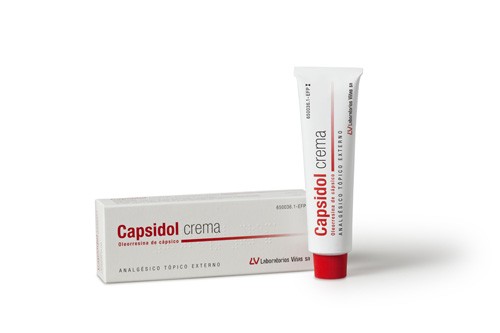 CAPSIDOL 0,25mg/g CREMA , 1 tubo de 60 g