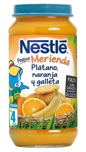 Nestle platano naranja galleta (250 g)