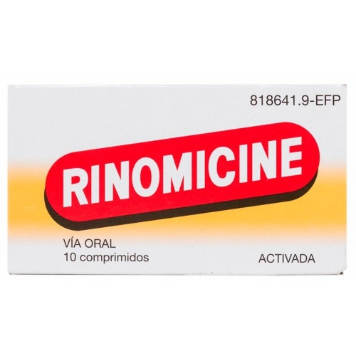 RINOMICINE COMPRIMIDOS, 10 comprimidos