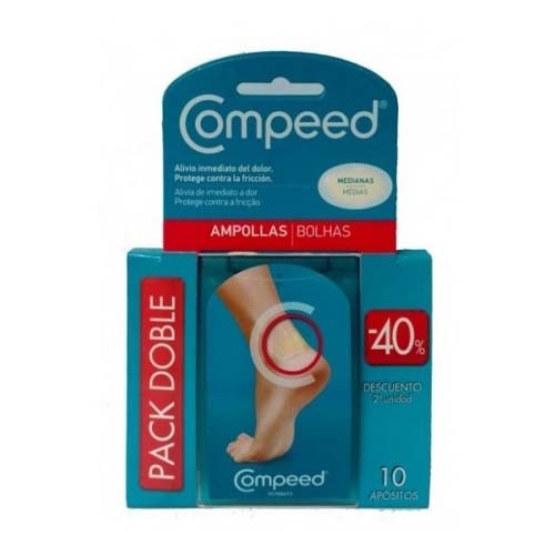 Compeed ampollas - hidrocoloide (t- med 10 u)