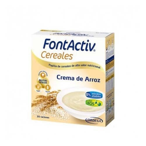 Fontactiv 8 cereales + crema de arroz (1 envase 600 g)