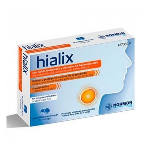 Hialix (24 pastillas para chupar)