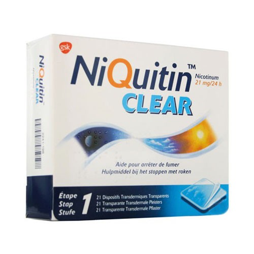 NIQUITIN CLEAR 21 MG/24 HORAS PARCHE TRANSDERMICO 14 parches transdérmicos