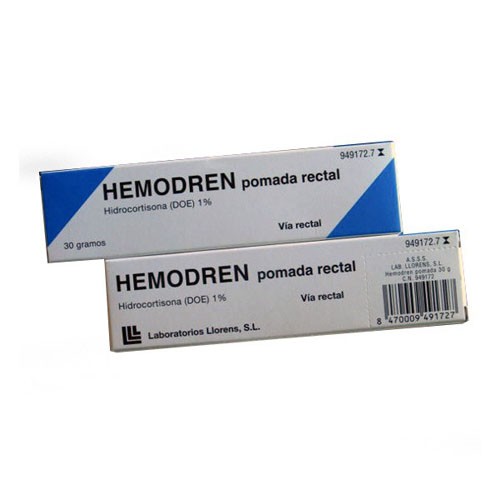 HEMODREN POMADA RECTAL, 1 tubo de 30 g