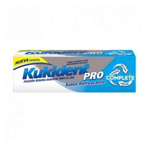 Kukident complete - crema adh protesis dental (refrescante 47 g)