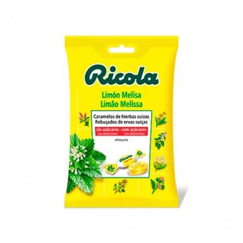 Ricola caramelos sin azucar (1 bolsa 70 g sabor limon)