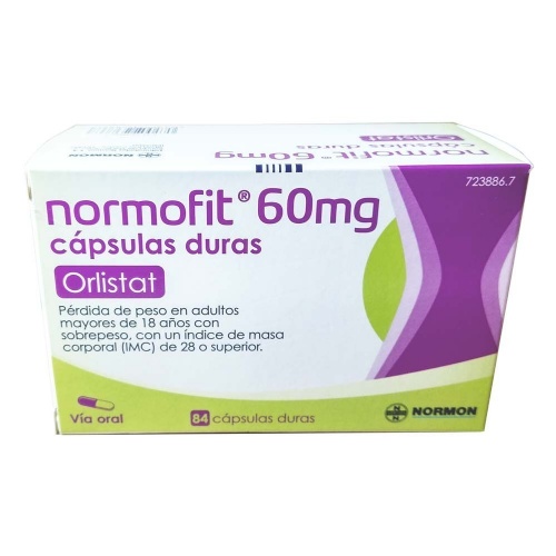 NORMOFIT 60 MG CAPSULAS DURAS, 84 cápsulas