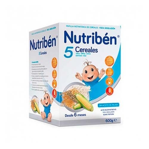 Nutriben 5 cereales (600 g)