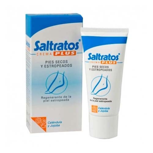 Saltratos plus crema pies muy secos estropeados (1 envase 100 ml)