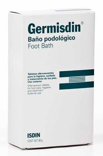 Germisdin  baño podologico 4 past