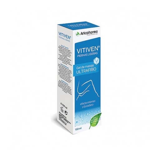 Vitiven extrafrio gel de masaje piernas ligeras (150 ml)