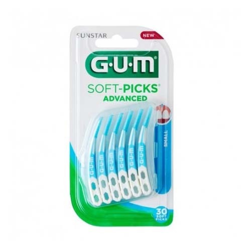 Soft picks palillo interdental - gum 649 m30 (advanced small 30 unidades)