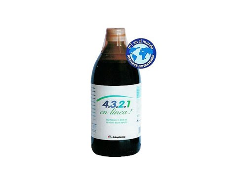 4-3-2-1 en linea (500 ml)