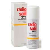 RADIO SALIL SPRAY SOLUCION PARA PULVERIZACION CUTANEA , 1 envase a presión de 130 ml