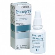 RHINOSPRAY 1,18 mg/ ml SOLUCION PARA PULVERIZACION NASAL , 1 envase pulverizador de 12 ml